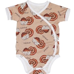 Kortärmad omlottbody